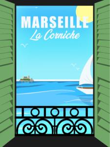affiches Marseille 30x40 1ere série