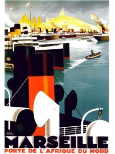 Affiches marseillaises 1-ère série 50X70CM