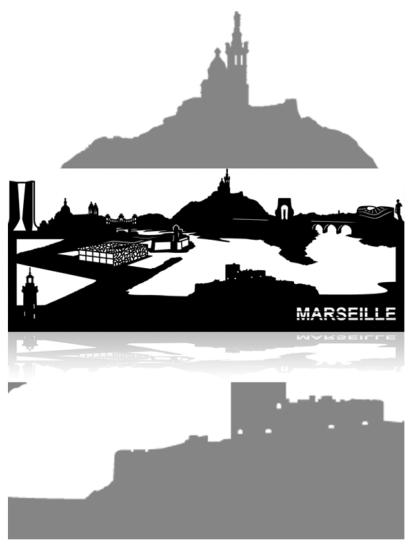 la skyline de Marseille
