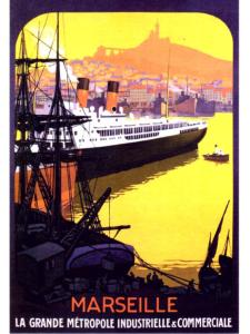 Affiches marseillaises 1-ère série 50X70CM
