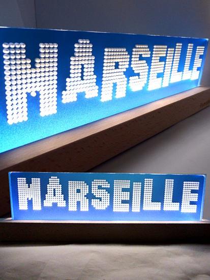 la lampe Marseille en 3D