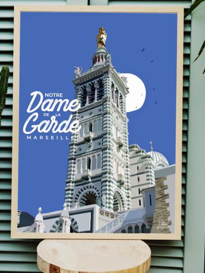 l'affiche Notre Dame de la Garde