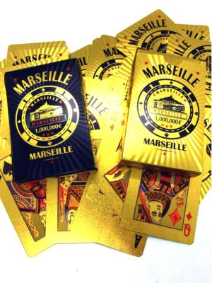 les deux jeux de cartes Marseille GOLD