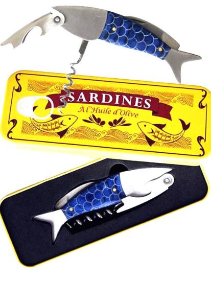 le tire bouchon sardine