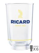 6 verres Ricard